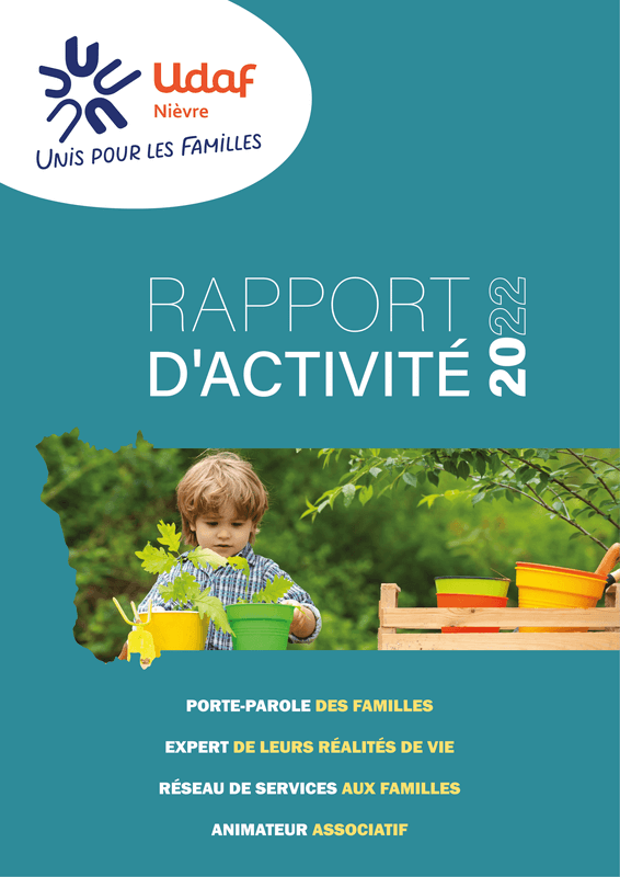 Rapport d'activités 2022 | Udaf de la Nièvre