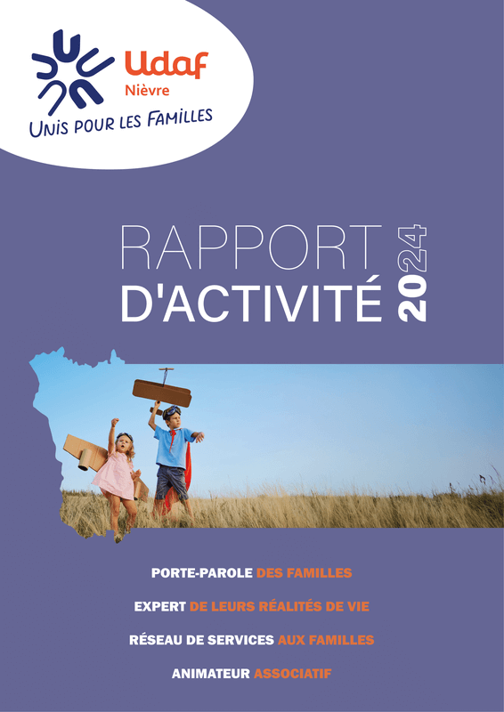 Rapport d'activités 2024 | Udaf de la Nièvre
